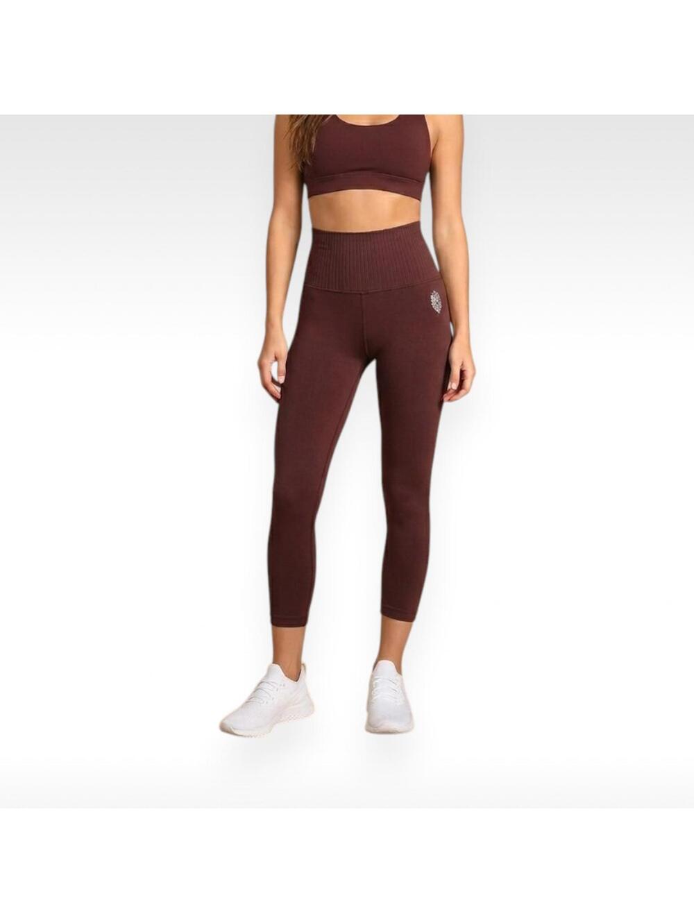 FP Movement Good Karma High-Rise 7/8 Leggings Burgundy Size: XS/S